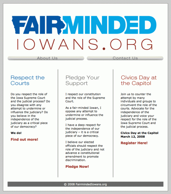Fair-Minded Iowans Action Site